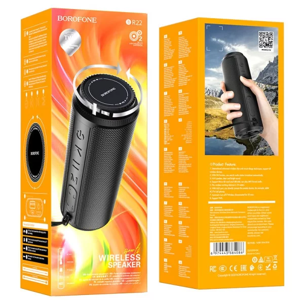 Boxa Portabila Borofone BR22 Sports wireless speaker [Black]